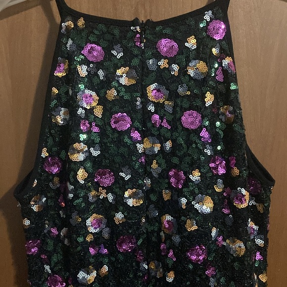 Flowery Sequin Formal - Picture 4 of 4